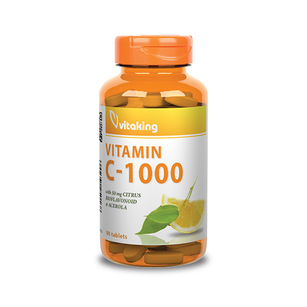 C-vitamin 1000mg (Bioflavonoiddal) (90)
