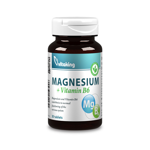 Vitaking Magnézium citrát+B6 vitamin (30)