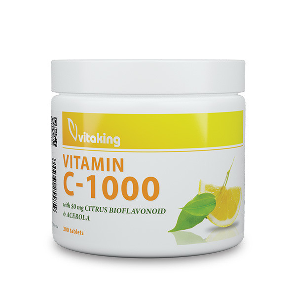 C-vitamin 1000mg (Bioflavonoiddal) (200)