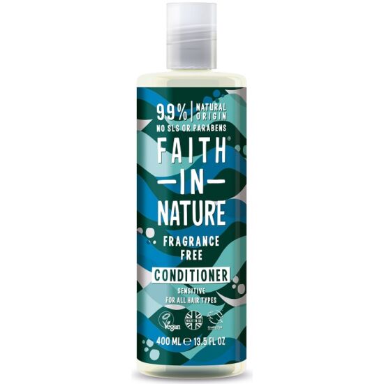 Faith in Nature Illatmentes - Fragrance Free - hajkondicionáló 400ml