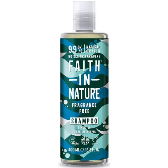 Faith in Nature Illatmentes - Fragrance Free - sampon 400ml